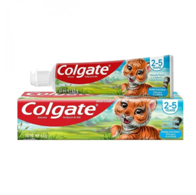 Colgate 2–5 Bubble Fruit 50ml 